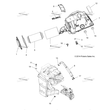ENGINE, AIR INTAKE
