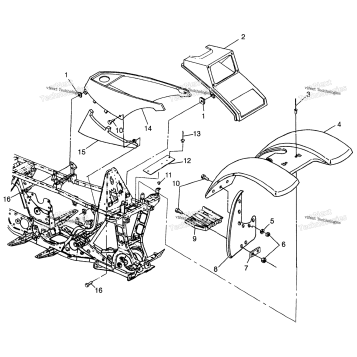 FRONT CAB W97AE42A