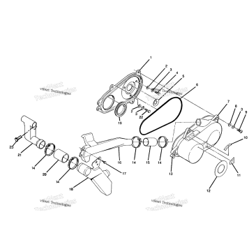 CLUTCH COVER ASSEMBLY TRAIL BLAZER