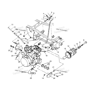 ENGINE MOUNTING XPLORER 4X4