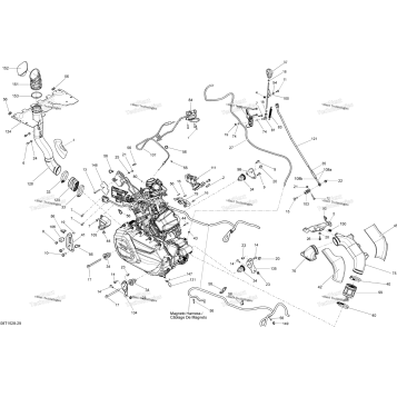 ENGINE AND ENGINE SUPPORT