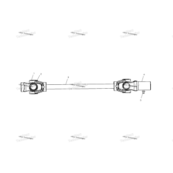 FRONT PROP SHAFT A01CD50FB