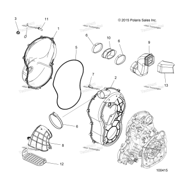 BODY, CLUTCH COVER