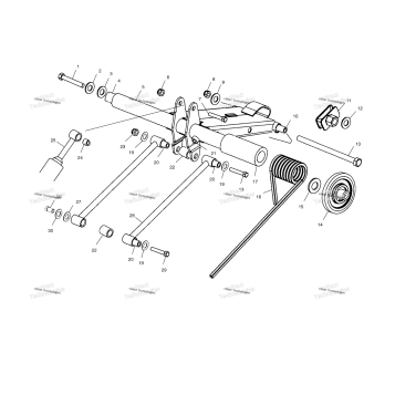 REAR TORQUE ARM A