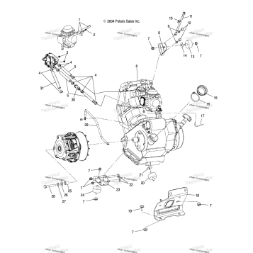 ENGINE MOUNTING