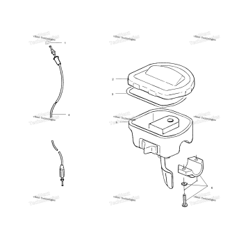 CONTROLS THROTTLE ASM./CABLE