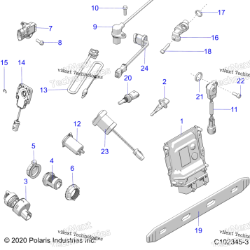 ELECTRICAL, SWITCHES, SENSORS, ECU & CONTROL MODULES