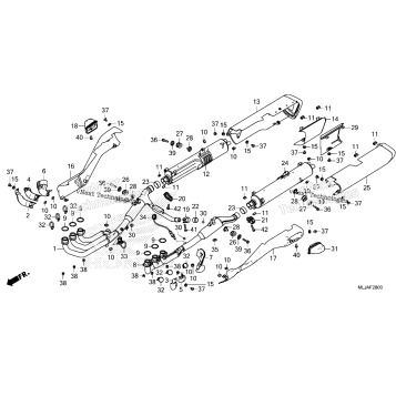 EXHAUST MUFFLER