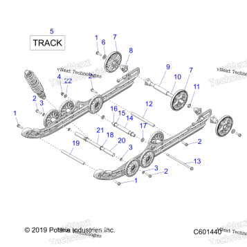 SUSPENSION, REAR & TRACK ALL OPTIONS