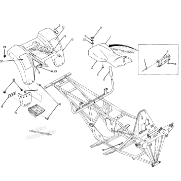 REAR CAB ASSEMBLY