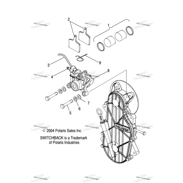 BRAKE CALIPER MOUNTING