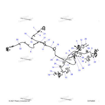 BRAKES, BRAKE LINES AND MASTER CYLINDER Z22ASE99F5/S99C5