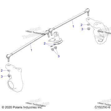 STEERING, TIE RODS