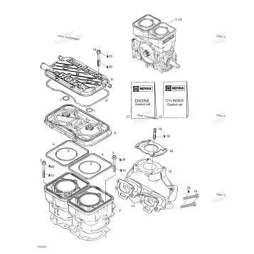 CYLINDER, EXHAUST MANIFOLD