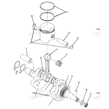 CRANKSHAFT & PISTON ASSEMBLY