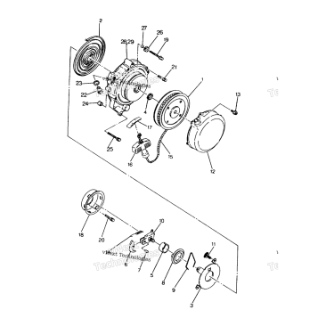 RECOIL STARTER ASSEMBLY TRAIL BLAZER