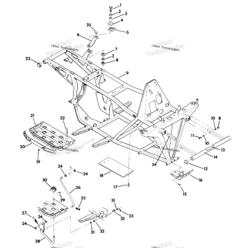 FRAME ASSEMBLY WITH RACKS