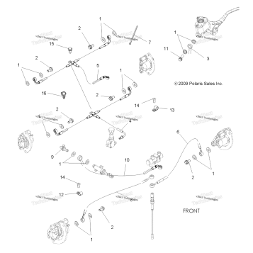 BRAKES, BRAKE LINES