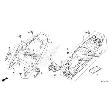 SEAT COWL