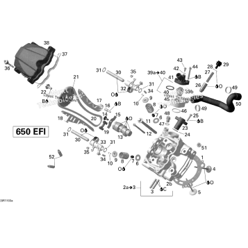 CYLINDER HEAD, FRONT