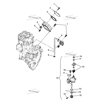 OIL PUMP XPLORER 400L
