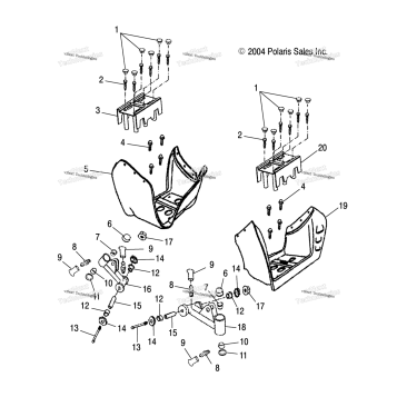 SWING ARM/FOOTREST