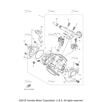 THROTTLE BODY ASSY 1