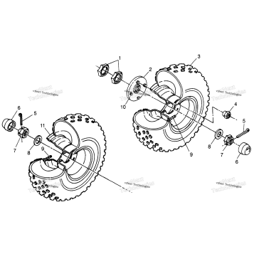 MIDDLE WHEEL