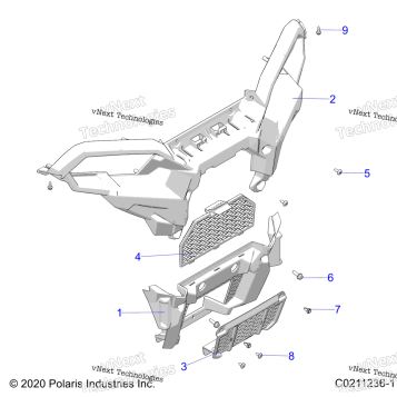 BODY, FRONT BUMPER A22SEE57F1/F57C1/F1/S57C1/C2/C5/F1/F2