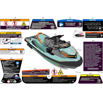 BODY - WARNING DECALS