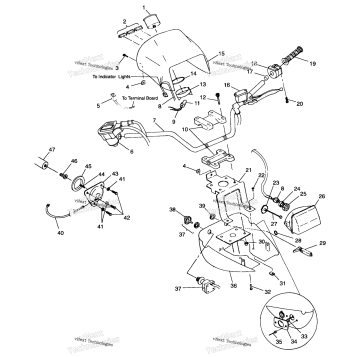 HANDLEBAR & HEADLIGHT POD