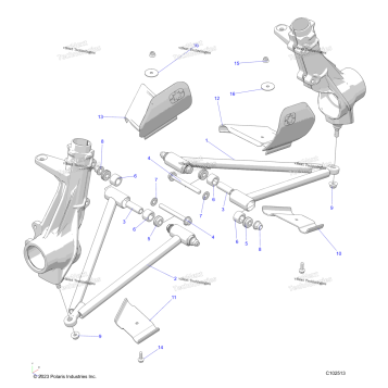 SUSPENSION, AARM & STRUT MOUNTING
