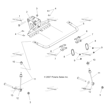 SUSPENSION, TORSION BAR