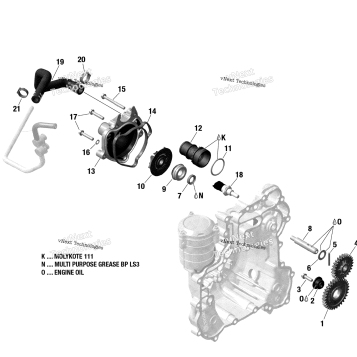 ENGINE COOLING 900 HO