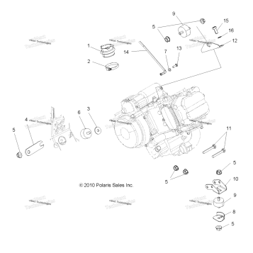 ENGINE, MOUNTING