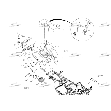 REAR CAB A01AA32AA