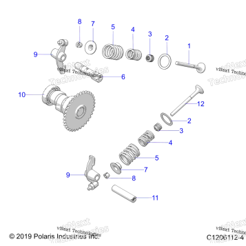 ENGINE, VALVE TIMING MECHANISM