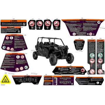 BODY - WARNING DECALS
