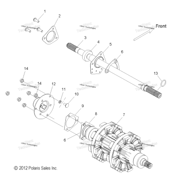 DRIVE TRAIN, JACKSHAFT & DRIVESHAFT