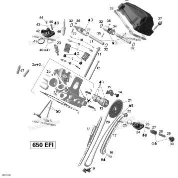 CYLINDER HEAD, REAR