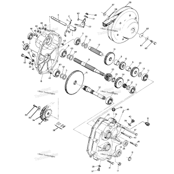 GEARCASE ASSEMBLY (4916351635037A)