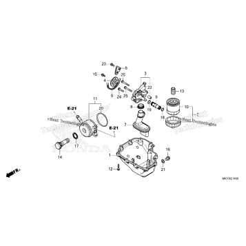 OIL PAN@OIL PUMP