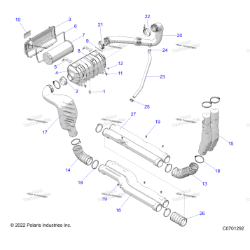 ENGINE, AIR INTAKE SYSTEM