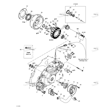 IGNITION AND WATER PUMP