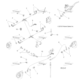 BRAKES, BRAKE LINES