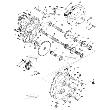 GEARCASE ASSEMBLY
