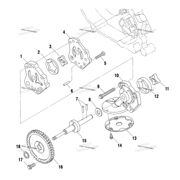 OIL PUMP A01BA50AA