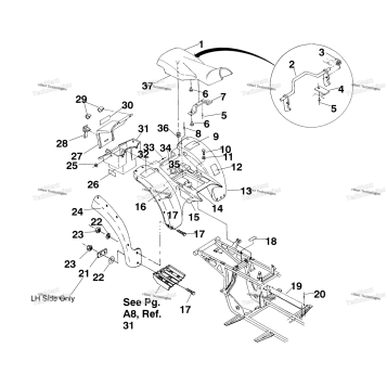 REAR CAB ASSEMBLY W958144