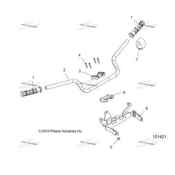 STEERING, HANDLEBAR & CONTROLS