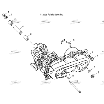 ENGINE BRACKET /CB/CC